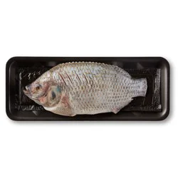 H-E-B Responsibly Raised Fresh Whole Scored Tilapia
