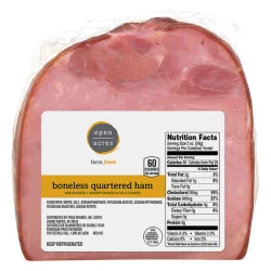 Open Acres Quarter Boneless Ham