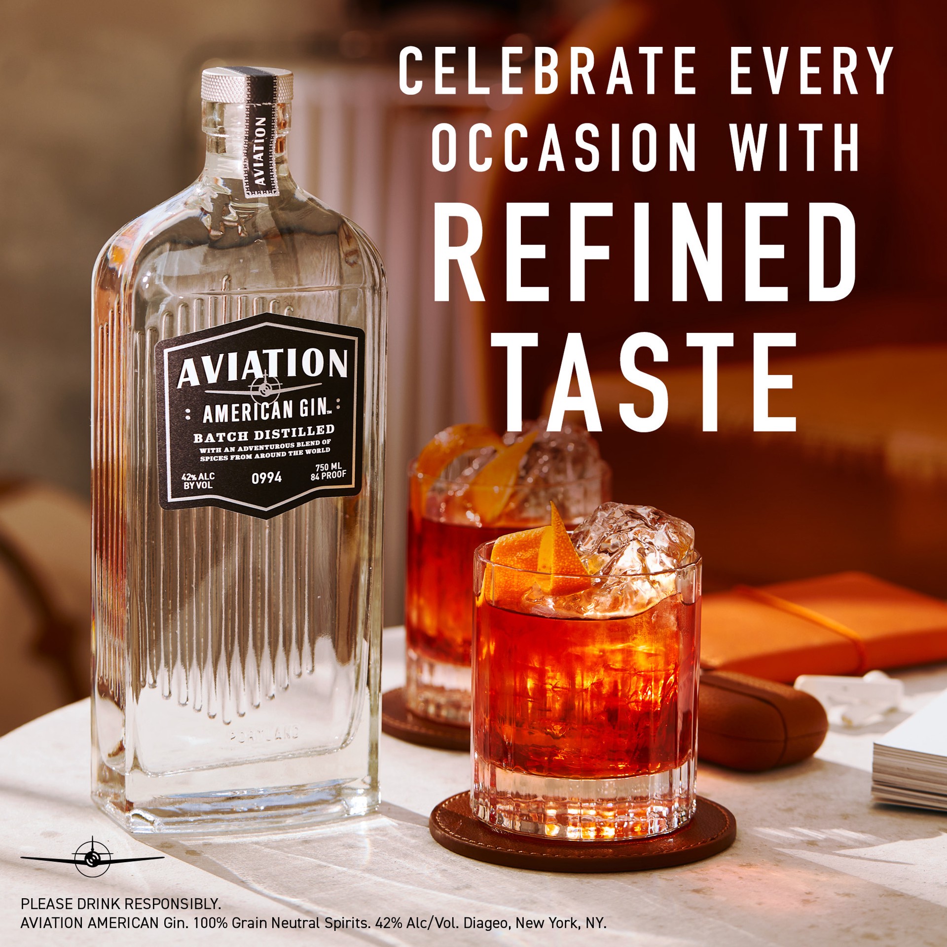 slide 7 of 8, Aviation American Gin, 50 ml