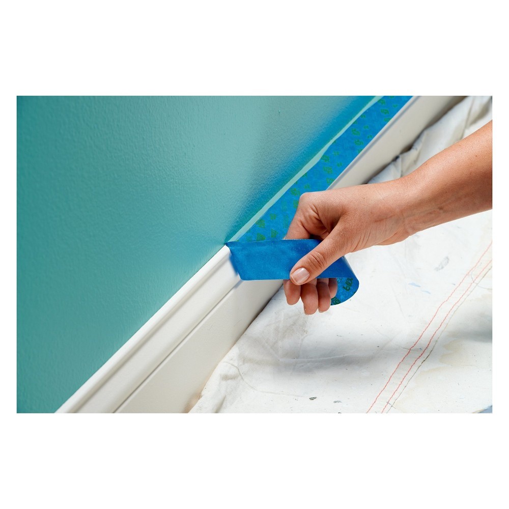 slide 5 of 14, ScotchBlue Trim + Baseboards Painter's Tape With Edge-Lock, 1 ct