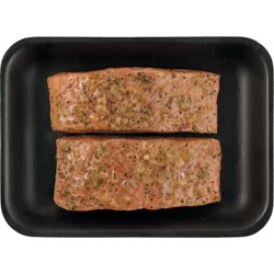 H-E-B Fish Market Atlantic Salmon Fillets - Chipotle Lime