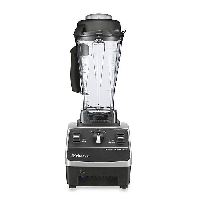 slide 1 of 5, Vitamix TurboBlend 3-Speed Blender - Platinum, 1 ct