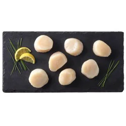 H-E-B Wild Caught Fresh Colossal Sea Scallops