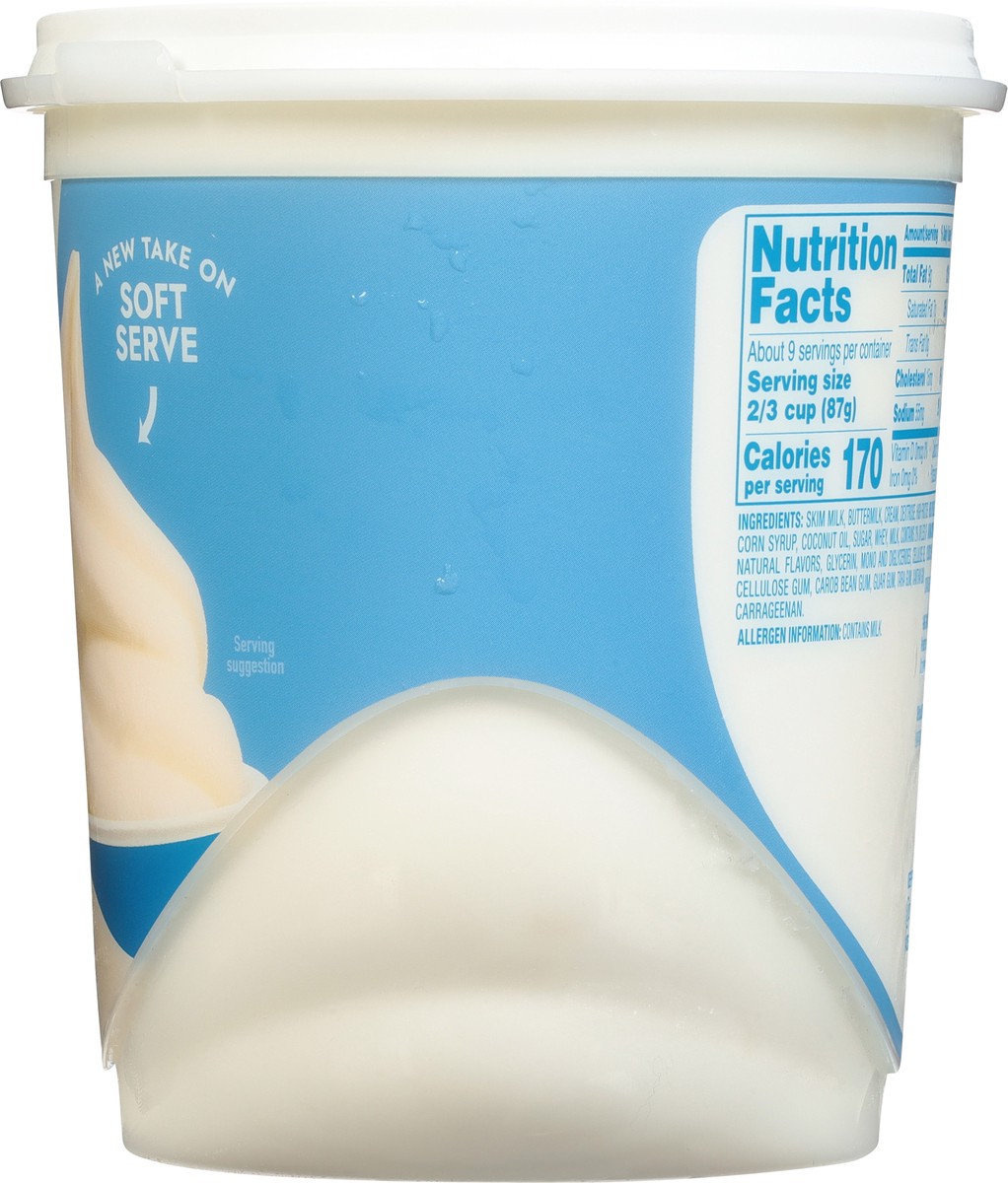 slide 6 of 9, Blue Bunny Soft Vanilla Flavored Frozen Dairy Dessert, 46 fl oz, 46 fl oz