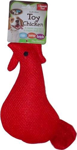 slide 1 of 1, Bow Wow Pals Toy Chicken, 1 ct