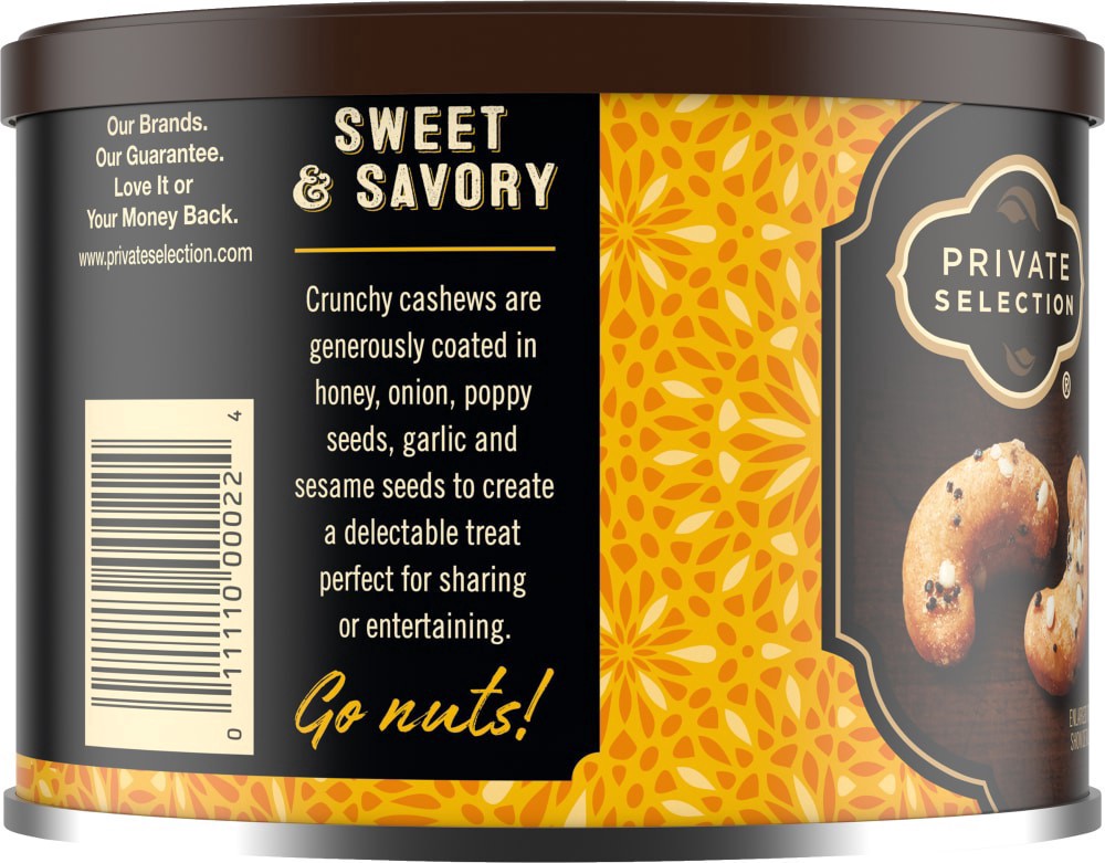 slide 4 of 6, Private Selection Everything Seasoned Cashews, 8 oz