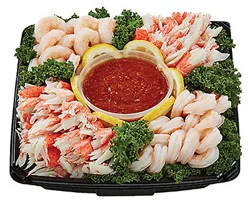 Alaskan Snow Crab And Shrimp Combo Tray - Ea