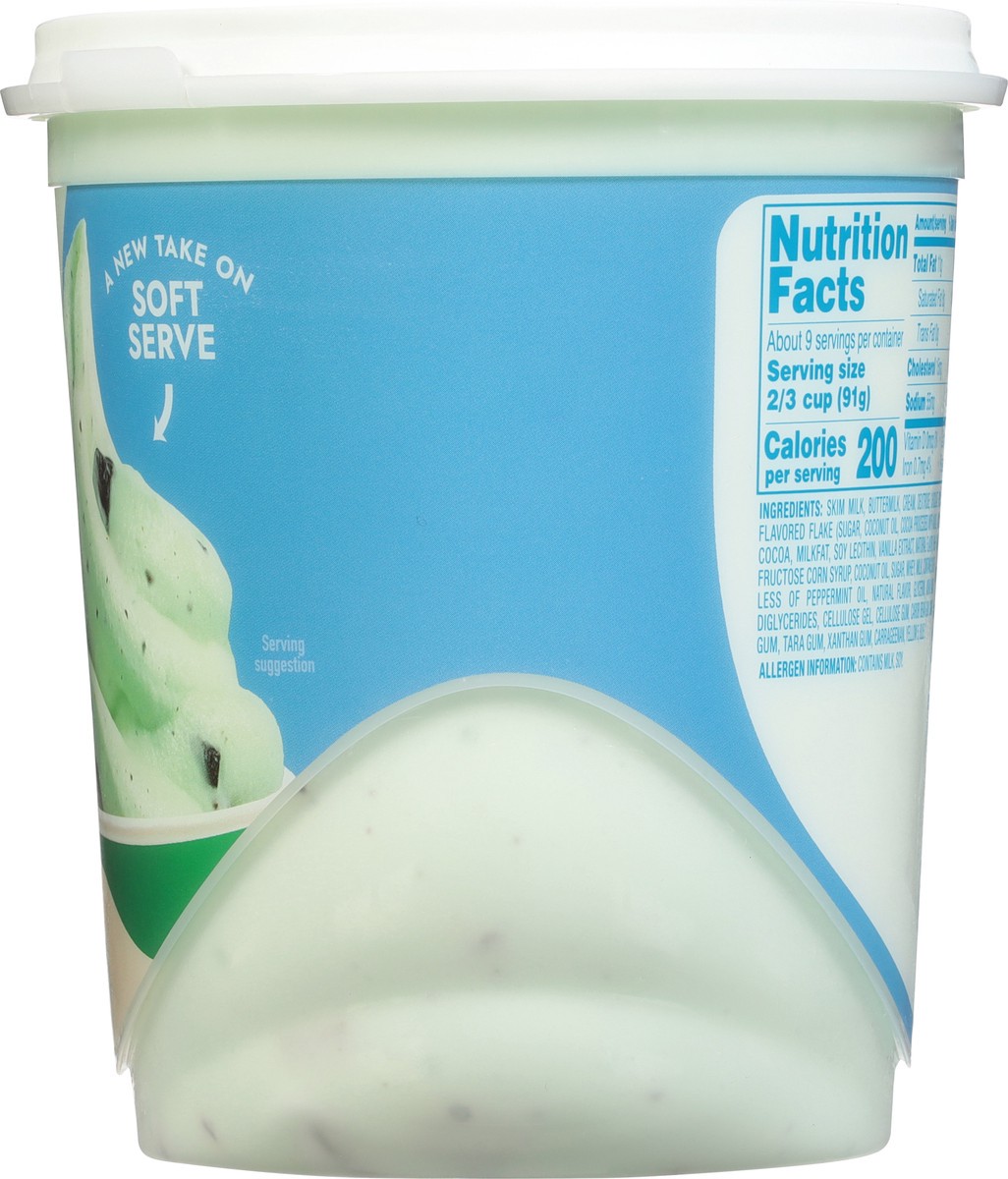 slide 6 of 9, Blue Bunny Soft Mint Chocolate Chip Frozen Dairy Dessert, 46 fl oz, 46 fl oz