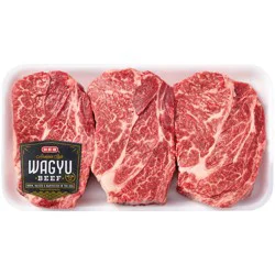 H-E-B American Style Wagyu Beef Chuck Eye Steak