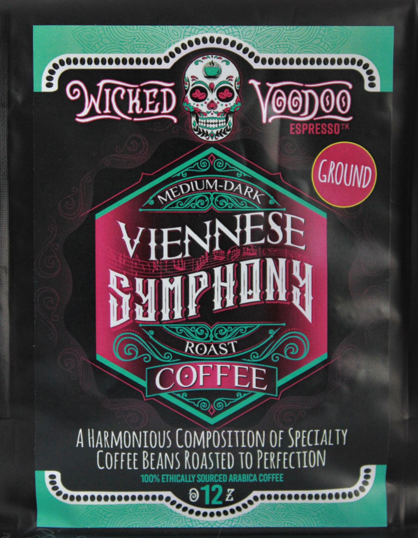 slide 1 of 1, Wicked Voodoo Coffee - Viennese Symphony Ground - 12 oz, 12 oz