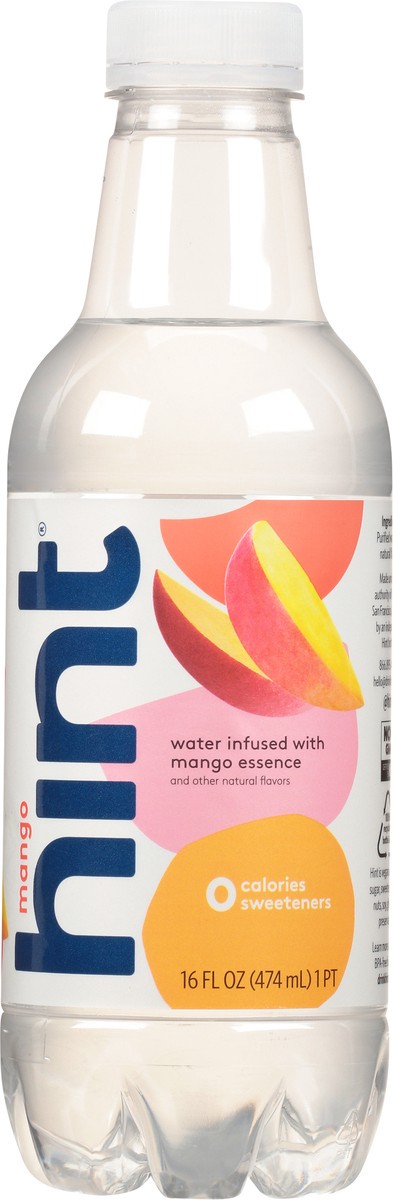 slide 3 of 9, Hint Mango Water - 16 fl oz, 16 fl oz