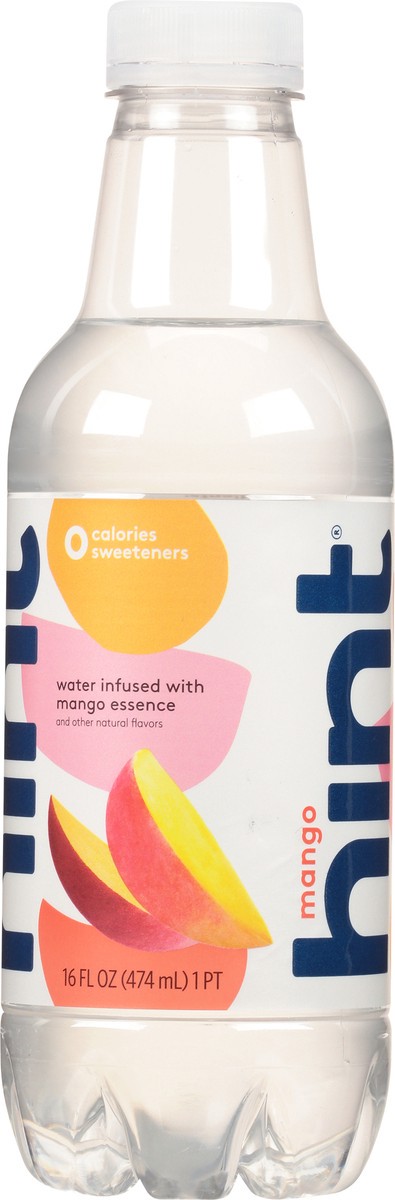 slide 8 of 9, Hint Mango Water - 16 fl oz, 16 fl oz