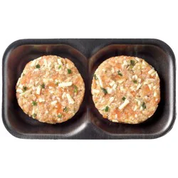 H-E-B Fish Market Salmon Burger - Bacon Jalapeno Popper