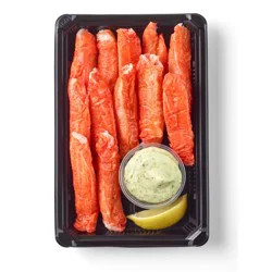 H-E-B Fish Market Imitation Snow Crab Legs & Butter