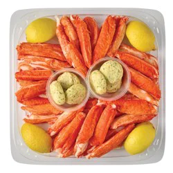 H-E-B Fish Market Party Tray - Imitation Snow Crab Legs & Butter
