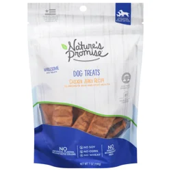 Nature's Promise Dog Treats Chicken Jerky For Skin & Coat