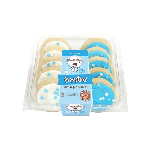 slide 1 of 1, Kimberley's Bakeshoppe™ frosted soft sugar cookies, vanilla, 13.5 oz