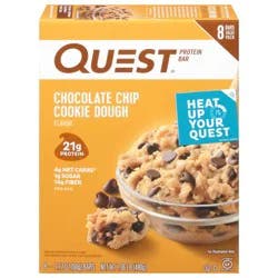 Quest Protein Bar, Chocolate Chip Cookie Dough Flavor, Value Pack
