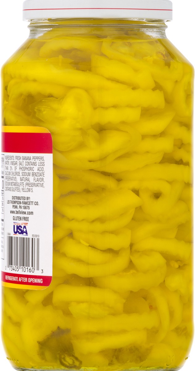 slide 4 of 13, Bell-View Hot Fresh Pack Banana Pepper Rings 32 oz, 32 oz