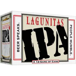 Lagunitas IPA Beer 12 - 12 oz Cans