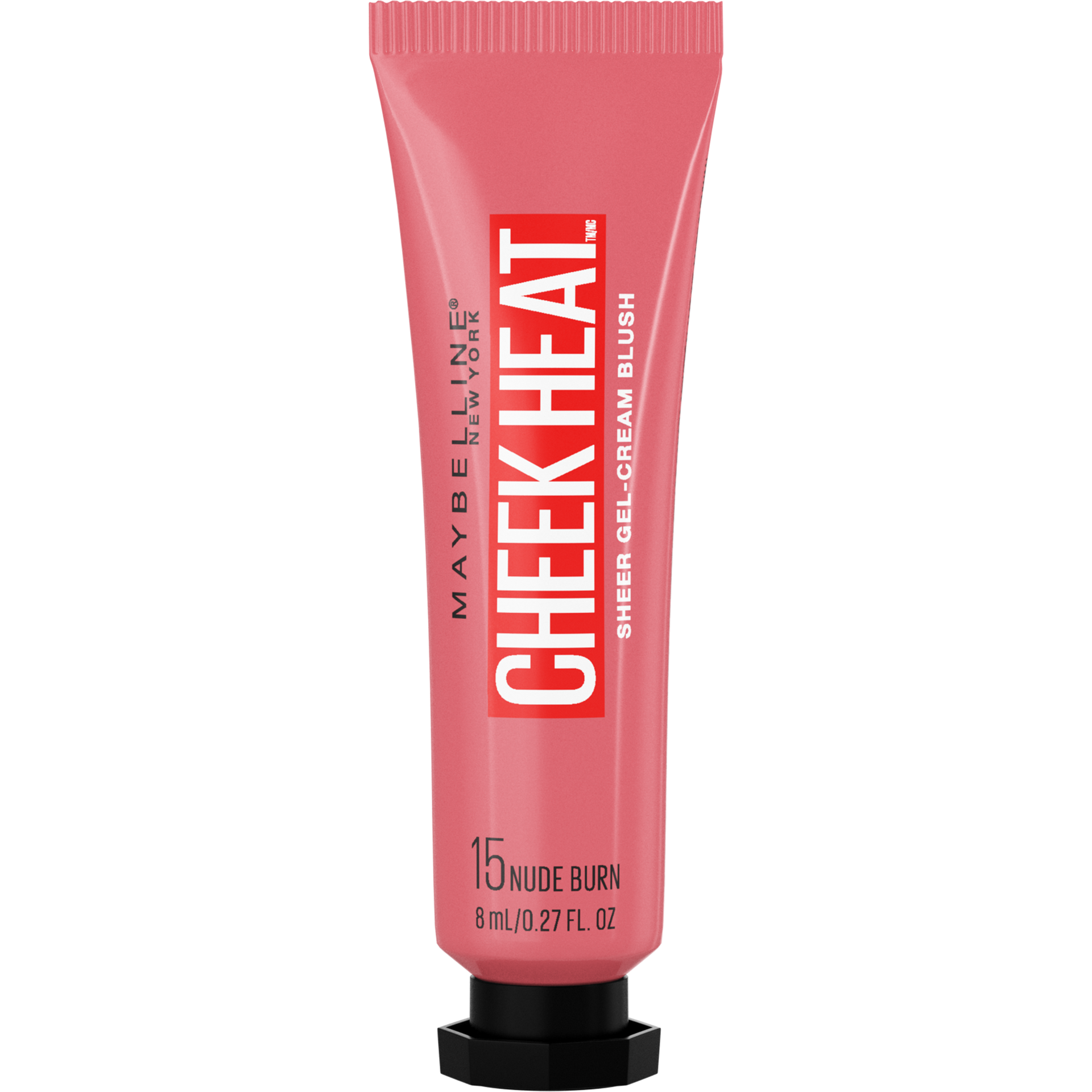 slide 1 of 1, Maybelline Cheek Heat Gel-Cream Blush, Face Makeup, Nude Burn, 0.27 oz