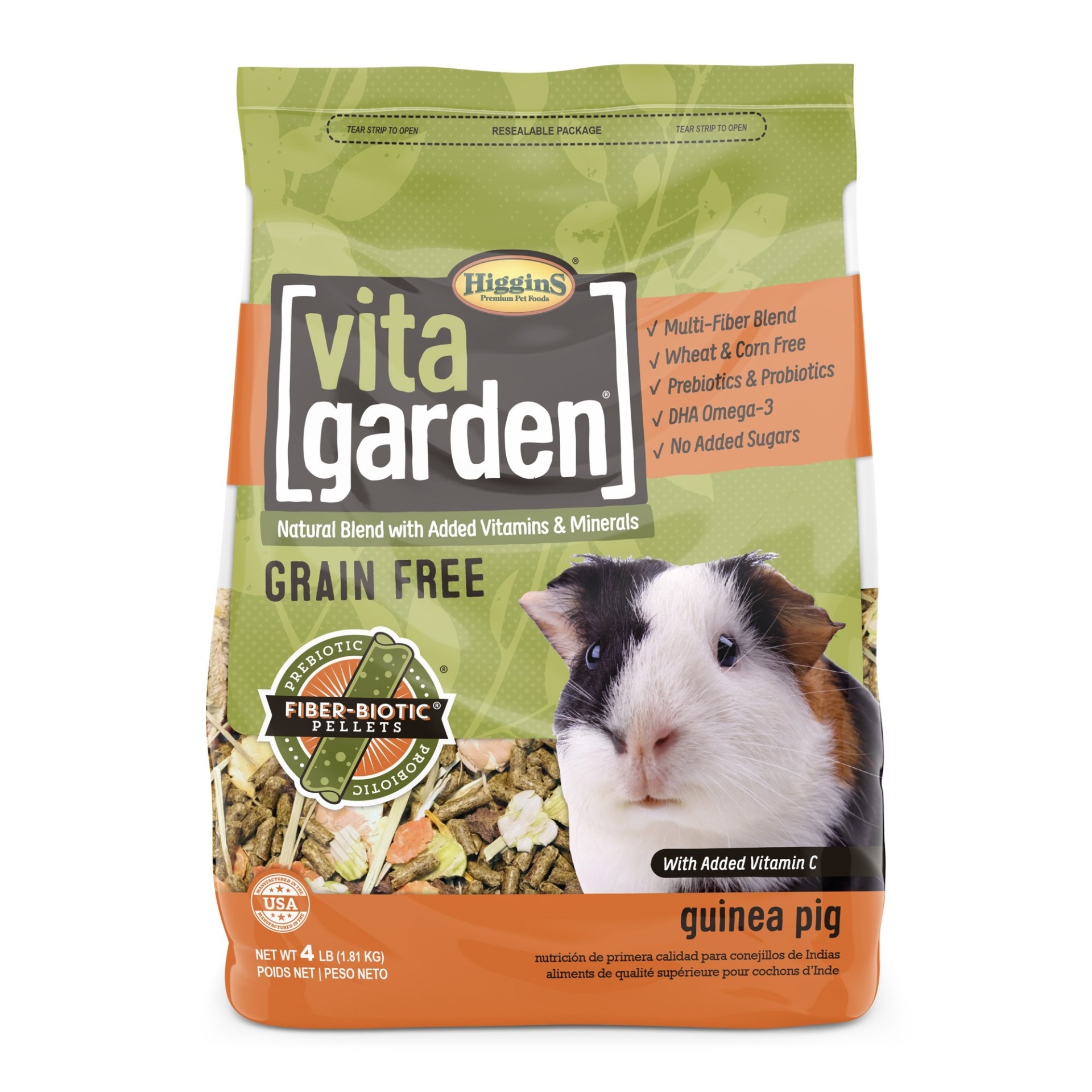 slide 1 of 1, Higgins Vita Garden Guinea Pig Food, 4 lb