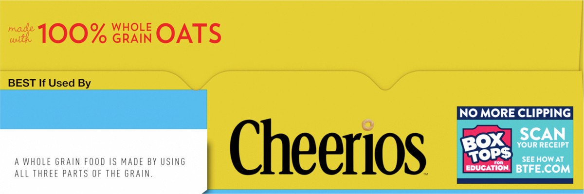 slide 9 of 9, Cheerios Cereal, Limited Edition Happy Heart Shapes, Heart Healthy Cereal With Whole Grain Oats, Large Size, 12 oz, 12 oz