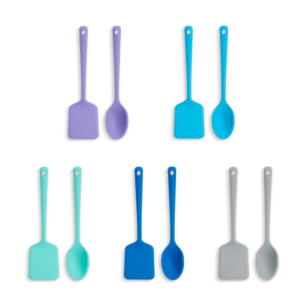 slide 2 of 2, Core 2-Piece Mini Silicone Utensil Set, 2 ct