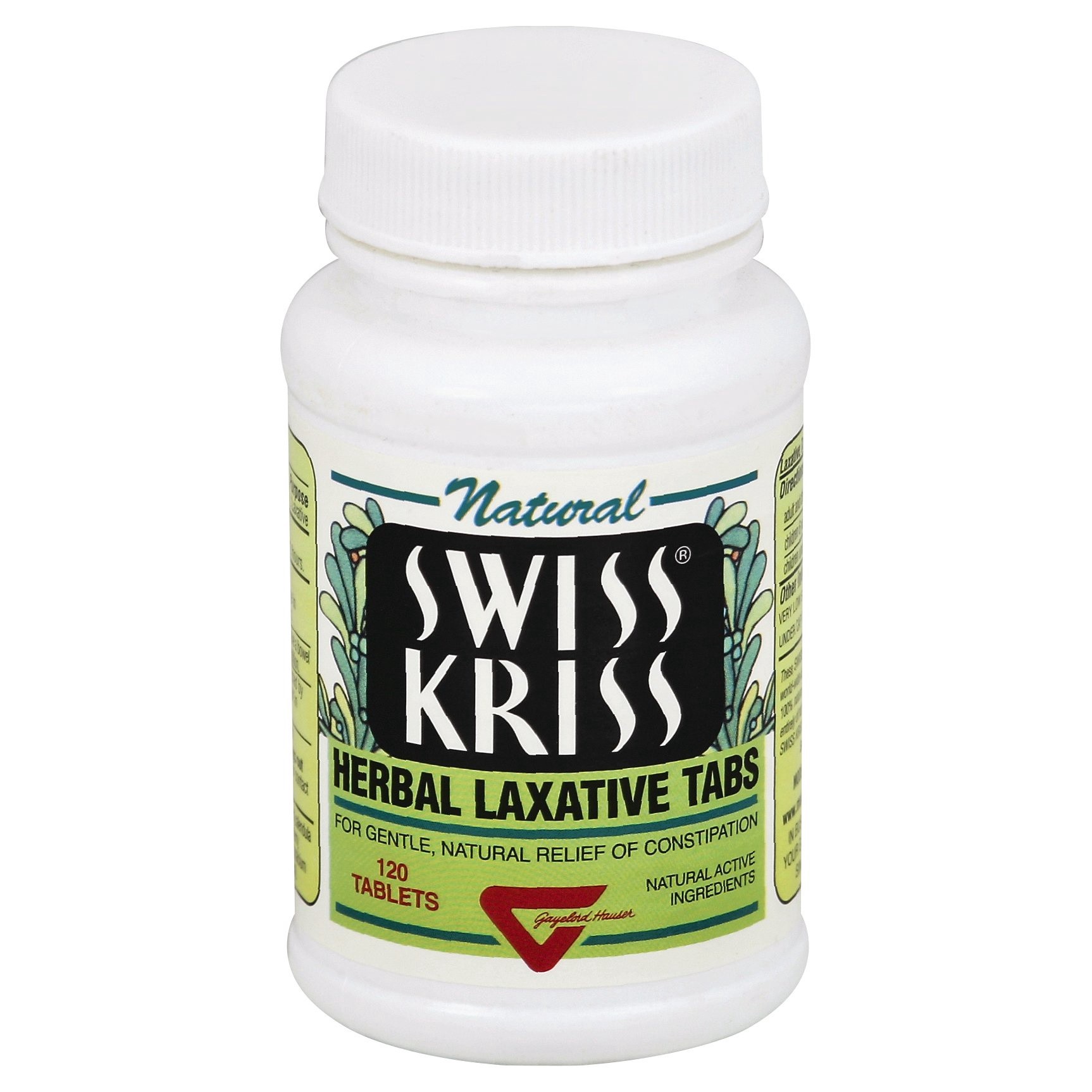 slide 1 of 1, Swiss Kriss Modern Swiss Kriss Laxative Tabs, 120 ct