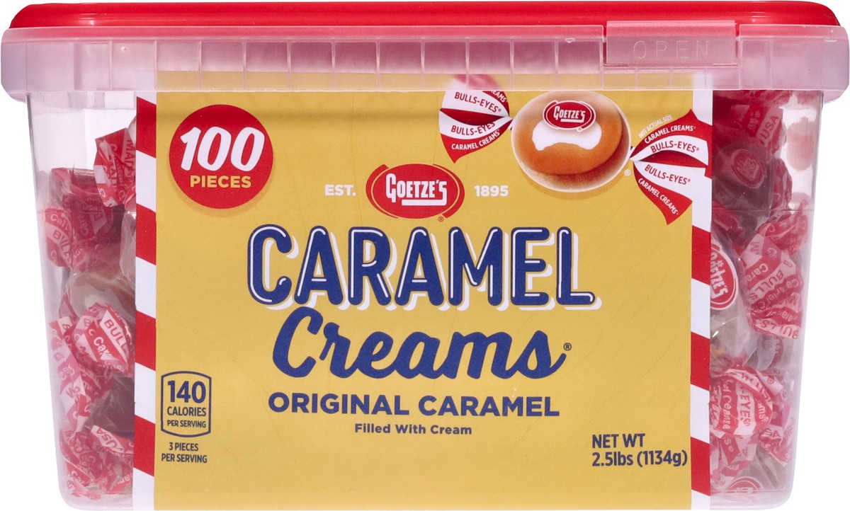 slide 6 of 12, Goetze's Caramel Creams 100 ea, 100 ct