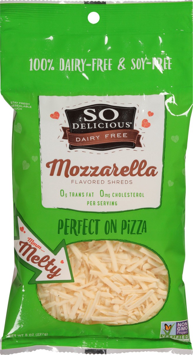 slide 6 of 7, So Delicious Mozzarella Shred Cheese, 8 oz