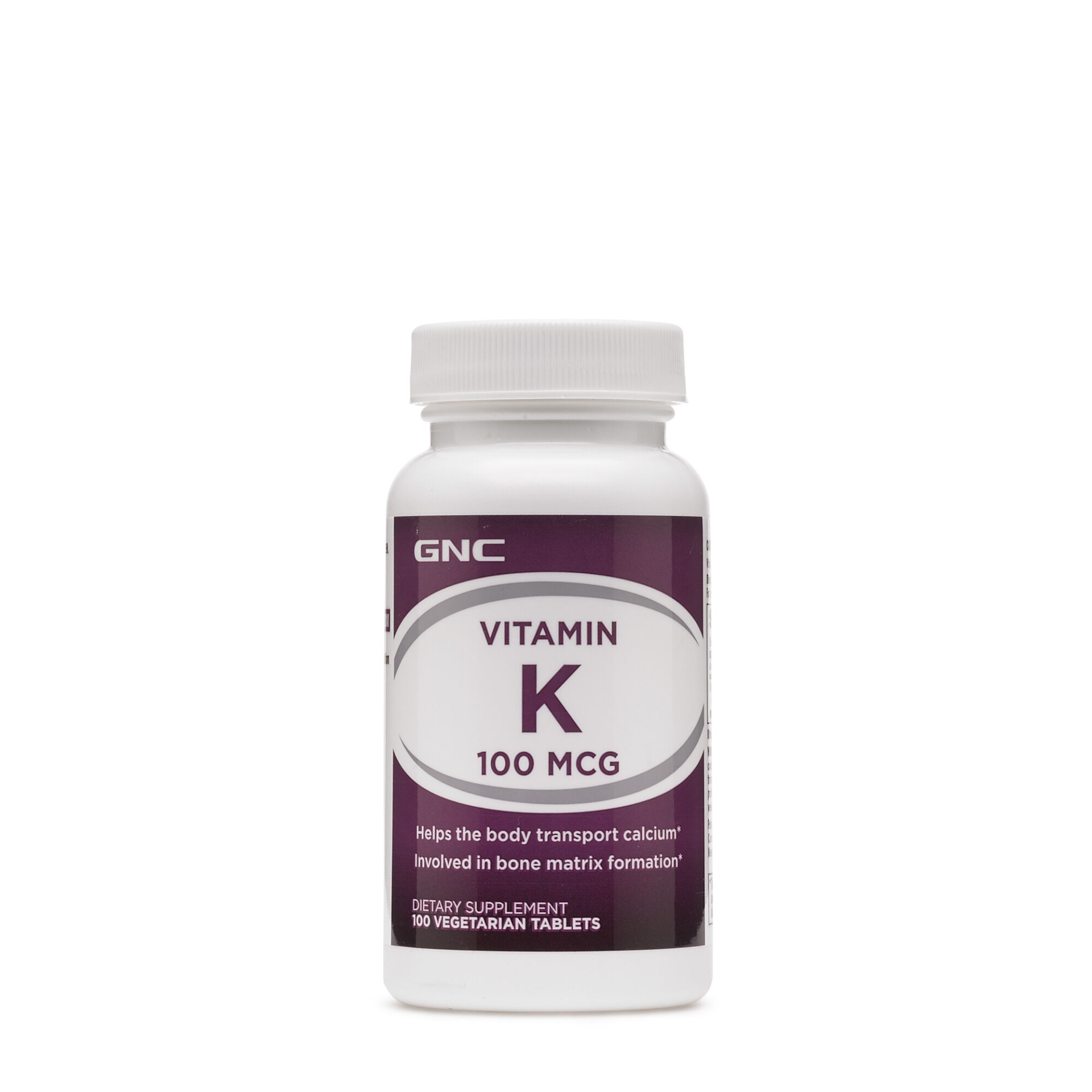 slide 1 of 1, GNC Vitamin K, 100 ct