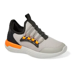 Vively Boy Crew Athletic Shoe, Gray, Size 3