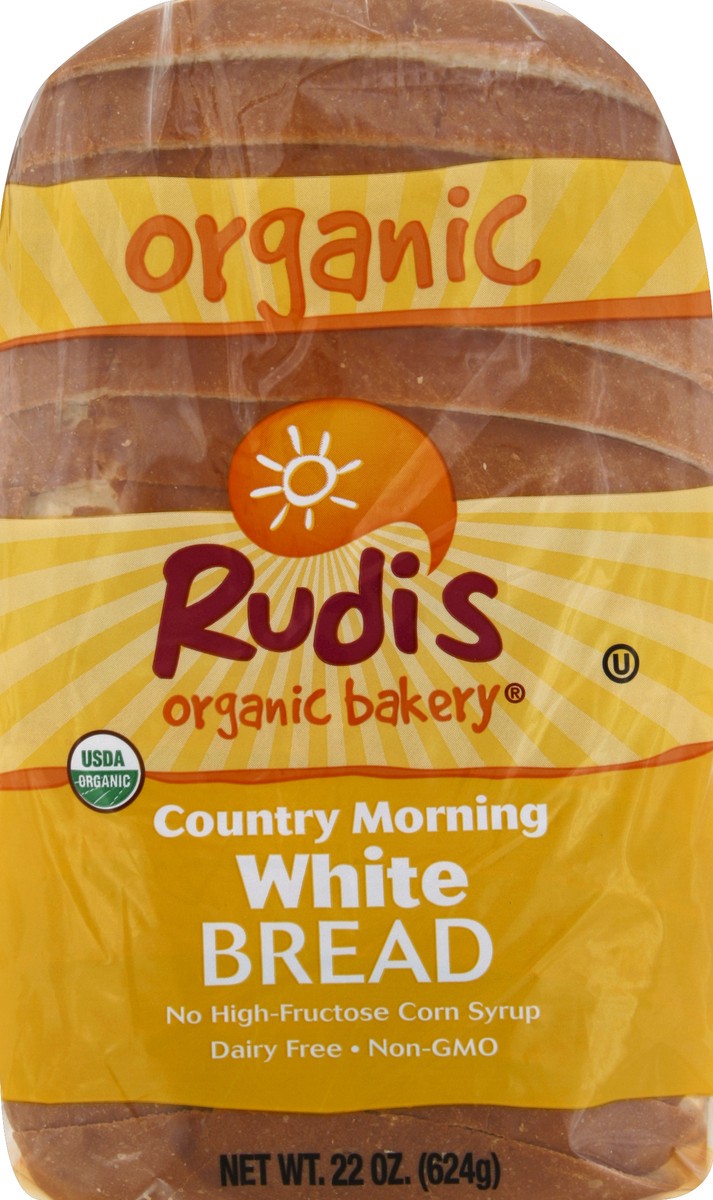 slide 3 of 7, Rudi's Bread 22 oz, 1 pint