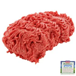 H-E-B Natural Ground Beef Sirloin, 90% Lean