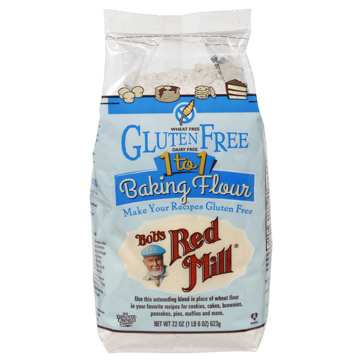 slide 2 of 6, Bob's Red Mill Gluten Free Baking Flour, 22 oz
