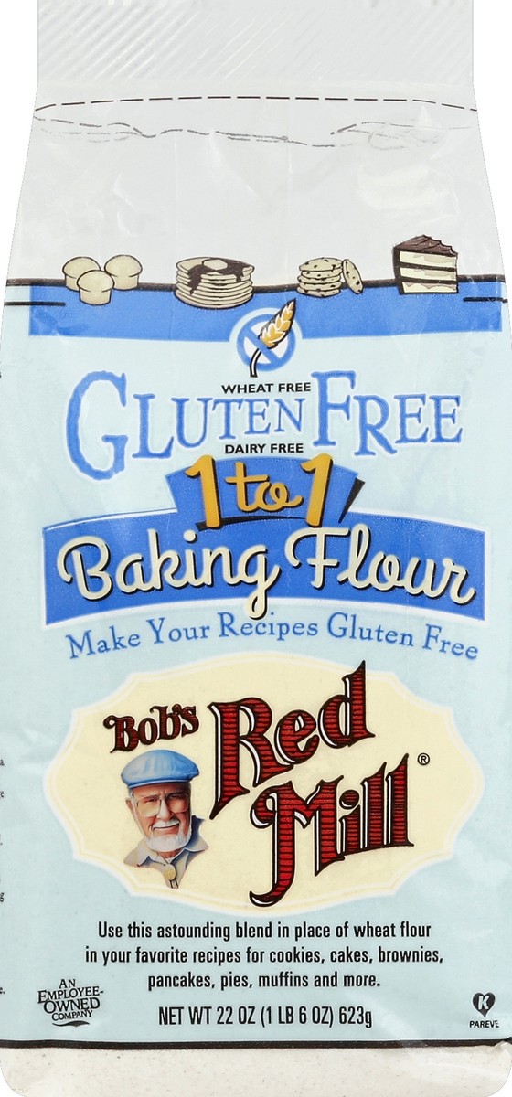 slide 1 of 5, Bob's Red Mill Gluten Free Baking Flour, 22 oz