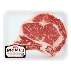 H-E-B Prime 1 Beef Bone-in Ribeye Steak