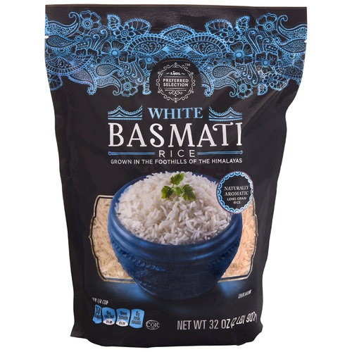 slide 1 of 1, Lidl Preferred Selection white basmati rice, 2 lb