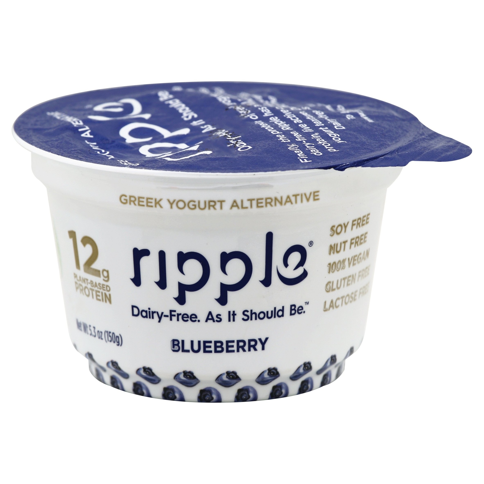 slide 1 of 1, Ripple Blueberry Greek Yogurt, 5.3 oz