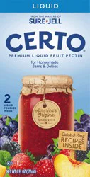 Sure-Jell Certo Premium Liquid Fruit Pectin, 2 ct Packs