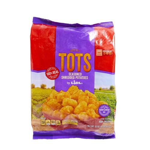 slide 1 of 1, frozen tots, 32 oz