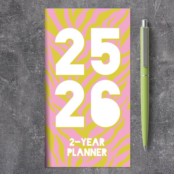 slide 6 of 6, 2025-2026 Tf Publishing Monthly Pocket Planner, 3-1/2"" X 6-1/2"", Zebra, January To December, 1 ct