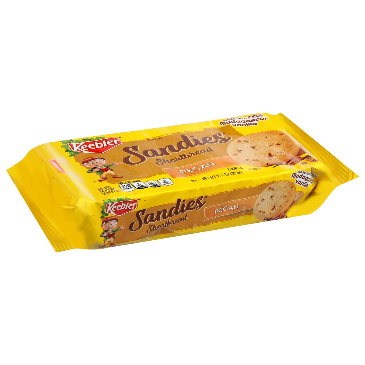 slide 3 of 11, Keebler Sandies Pecan Shortbread Cookies 11.3 oz, 11.3 oz