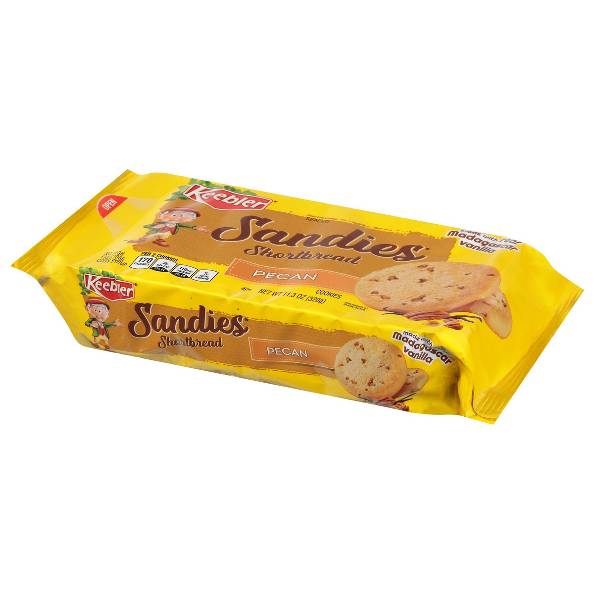 slide 7 of 11, Keebler Sandies Pecan Shortbread Cookies 11.3 oz, 11.3 oz