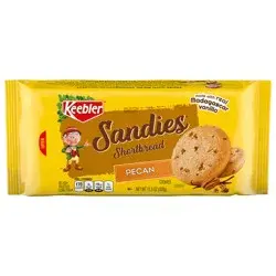 Keebler Brands 06557 153194 Sandies Pecan Cookies 11.3oz Overwrap Everyday 11.3oz No PMT