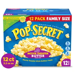 Pop-Secret Movie Theater Butter Microwave Popcorn