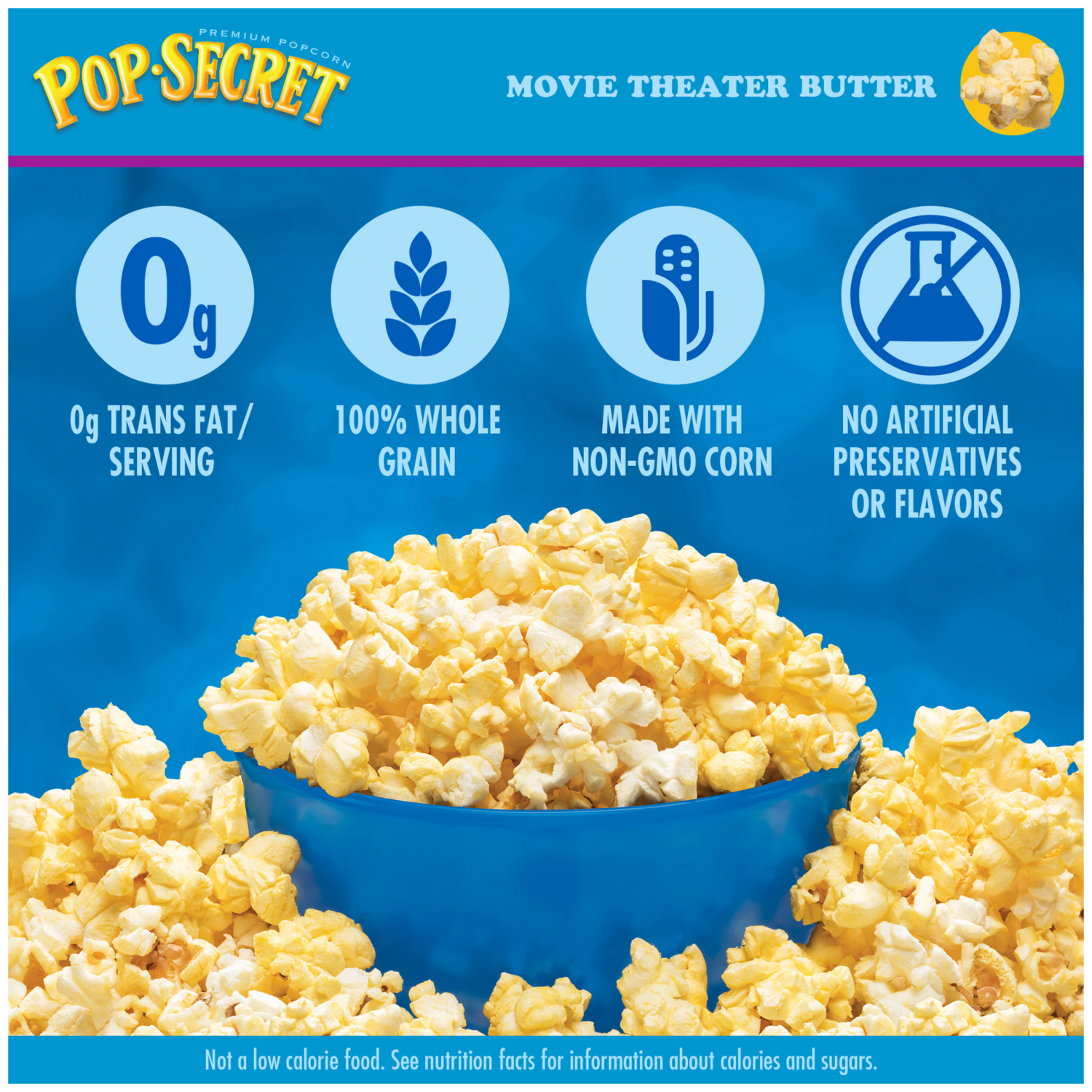 slide 4 of 5, Pop-Secret Movie Theater Butter Microwave Popcorn, 19.200 oz