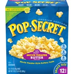 Pop-Secret Movie Theater Butter Microwave Popcorn
