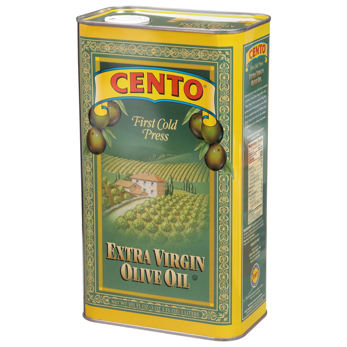 slide 11 of 13, Cento Extra Virgin Olive Oil 101 fl oz, 101 fl oz